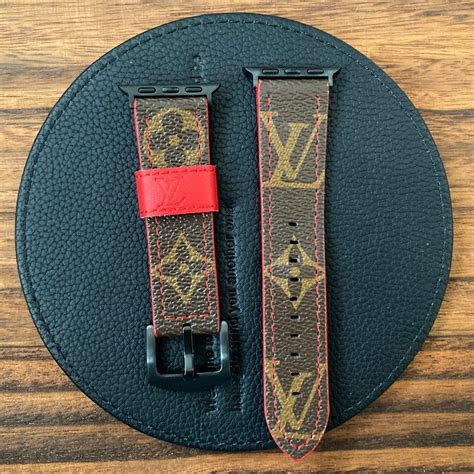 louis vuitton apple watch band leather|Louis Vuitton samsung watch band.